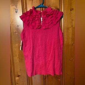 Size says Large but fits like a medium Womens Sara I top New